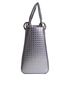 Metallic Lady Dior Medium, side view